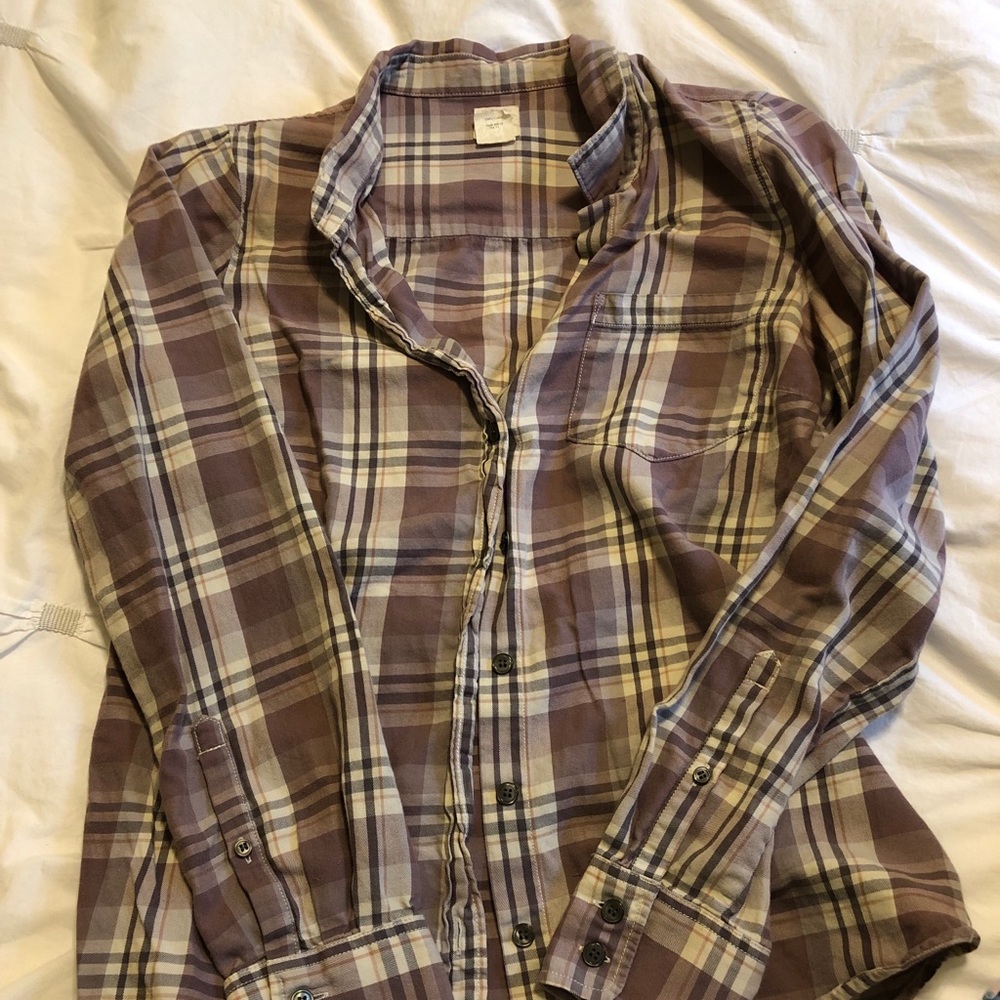 J. Crew button down flannel